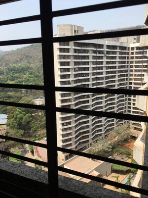 Balcony in 2 BHK Apartment at Kalpataru Hills, Manpada – for Rent