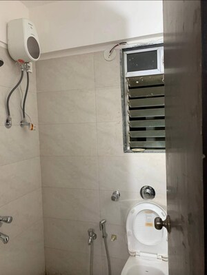 Bathroom in 1 BHK Apartment at DGS Sheetal Tapovan, Malad East – for Rent