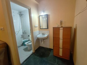 Bathroom in 1 BHK Apartment at Hiranandani Estate, Ghodbunder Road – for Rent