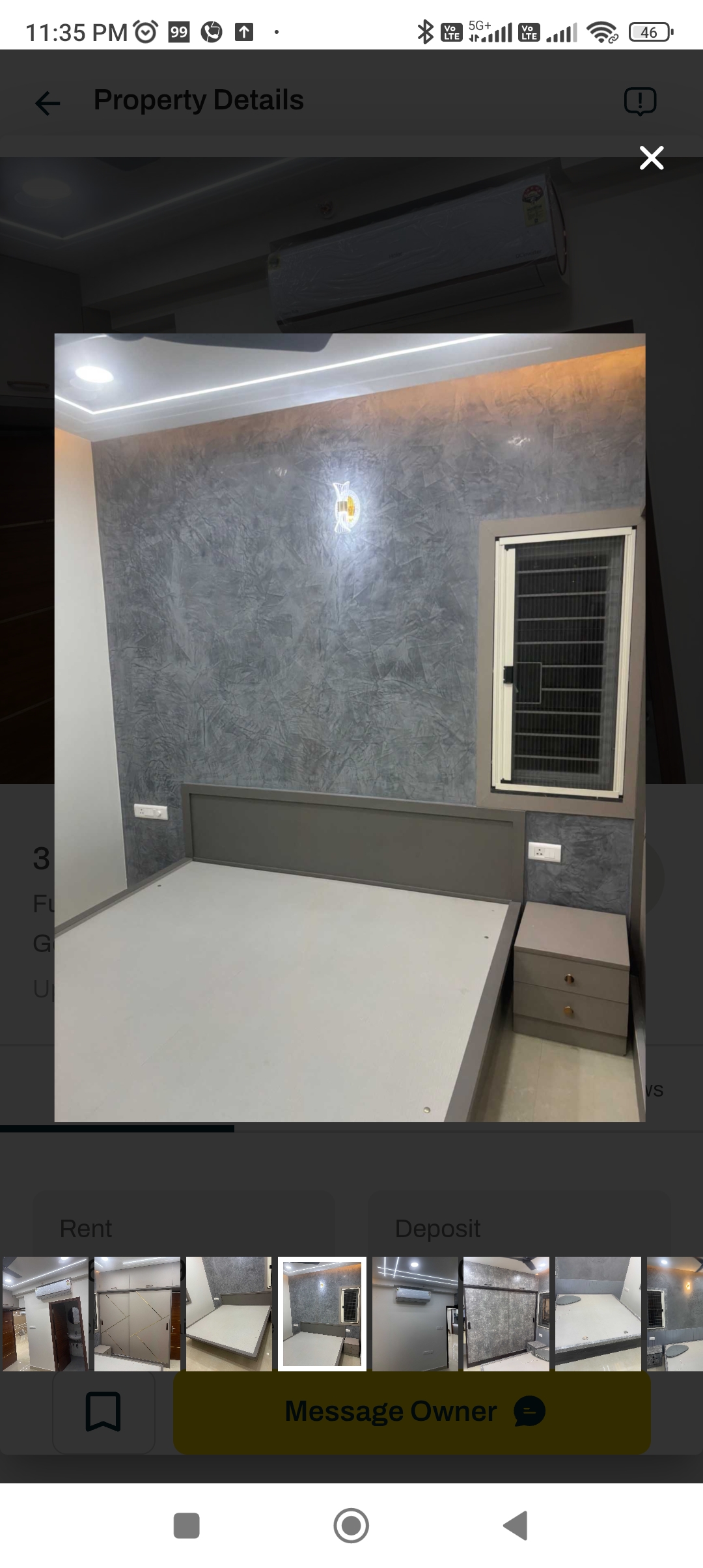 3 BHK + Pooja Room Apartment For Rent in Gem Nakshatra