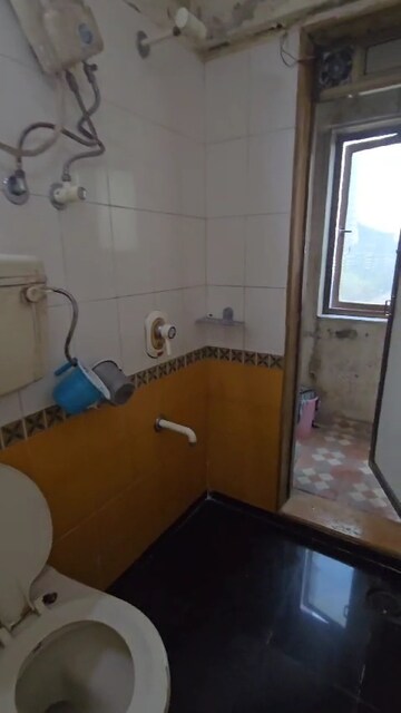 Bathroom in 2 BHK Apartment at Aum Sahil Tower, Lower Parel – for Rent