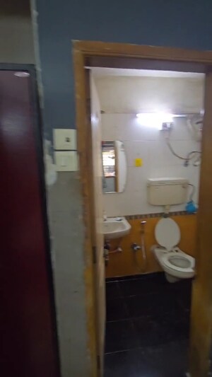 Bathroom in 2 BHK Apartment at Aum Sahil Tower, Lower Parel – for Rent