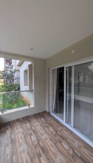 Balcony in 3 BHK Apartment at Greenmark Mayfair Apartments, Tellapur – for Rent