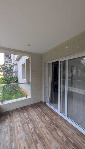 Balcony in 3 BHK Apartment at Greenmark Mayfair Apartments, Tellapur – for Rent