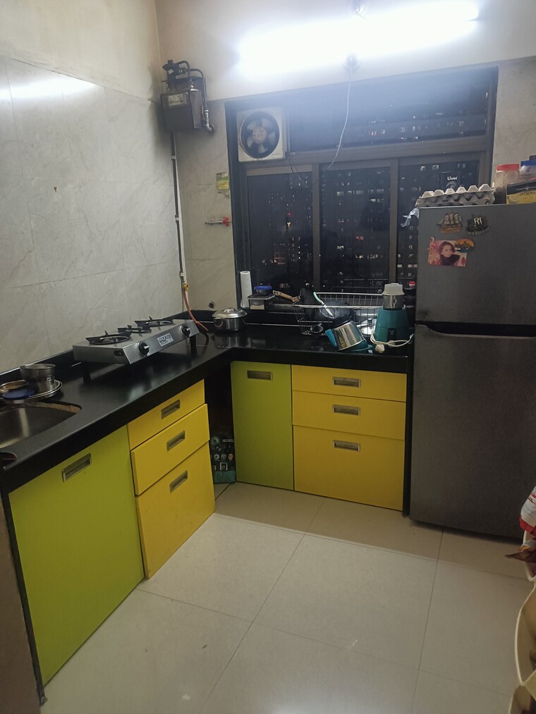 Kitchen, don-october 1 Bedroom 420 Sq.Ft. Apartment In Parel Mumbai 9558571