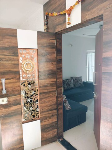 Kitchen in 1 BHK Apartment at SG Lanke Vishwajeet Residency, Kharadi – for Rent