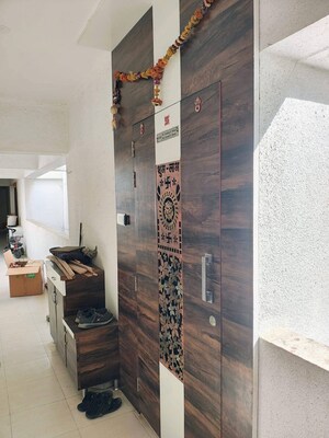 Staircase in 1 BHK Apartment at SG Lanke Vishwajeet Residency, Kharadi – for Rent