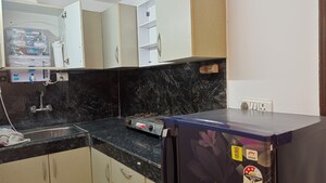 Kitchen in 1 BHK Builder Floor at Chattarpur – for Rent