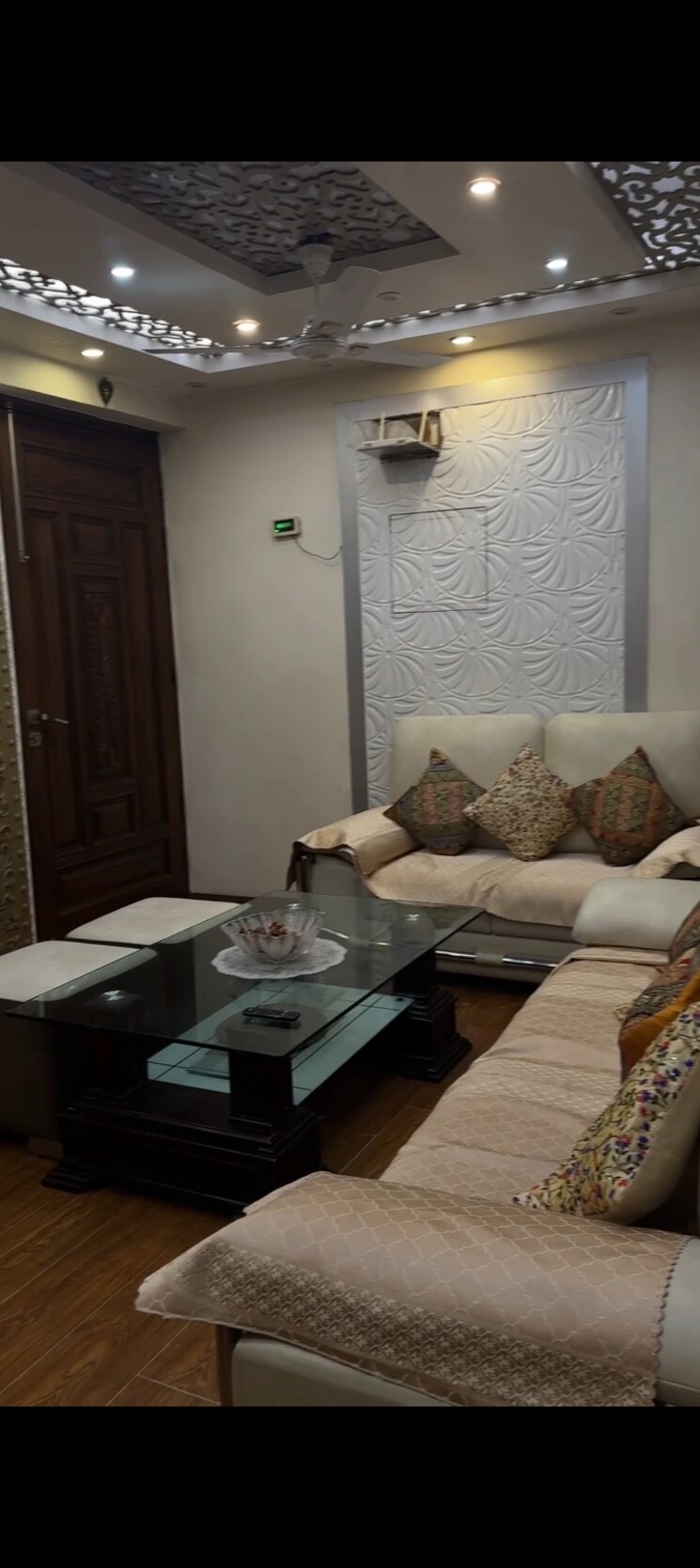 Living Room, kw-srishti 3 Bedroom 1500 Sq.Ft. Apartment In Raj Nagar Extension Ghaziabad 9558579