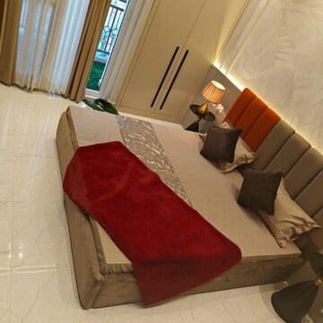 Living Room in 4 BHK Apartment at JKG Palm Resort, Raj Nagar Extension – for Sale