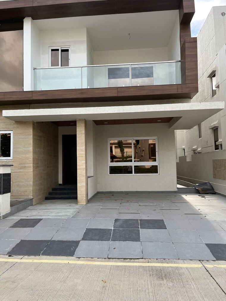 Exterior View, muppas-indraprastha 4 Bedroom 4000 Sq.Ft. Villa In Tellapur Hyderabad 9558712