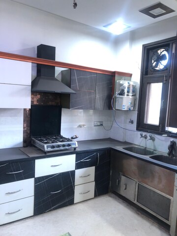 Kitchen in 3 BHK Apartment at Panchkula Urban Estate – for Rent