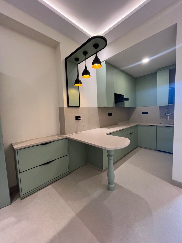 Kitchen, sector 42 1 Bedroom 700 Sq.Ft. Builder Floor In Sector 42 Gurgaon 9558730