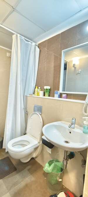 Bathroom in 1.5 BHK Apartment at Lodha Palava Downtown, Dombivli East – for Sale