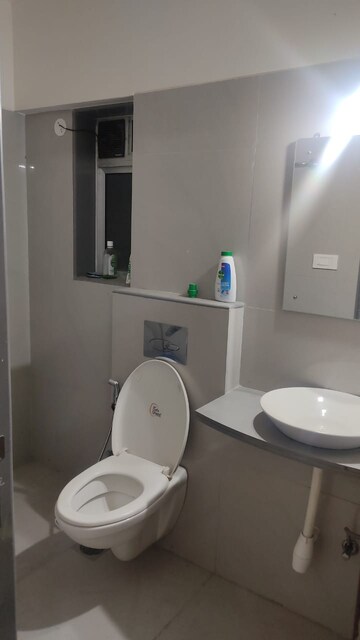 Bathroom in 2 BHK Apartment at Aadi Allure, Kanjurmarg East – for Rent