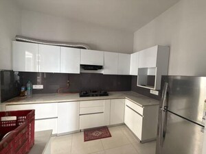 Kitchen in 3 BHK Apartment at Central Park Flower Valley Aqua Front Towers, Sohna Sector 33 – for Rent