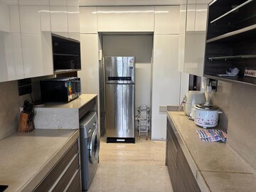 Kitchen in 3 BHK Apartment at Bajaj Jayshree CHS, Vile Parle West – for Rent