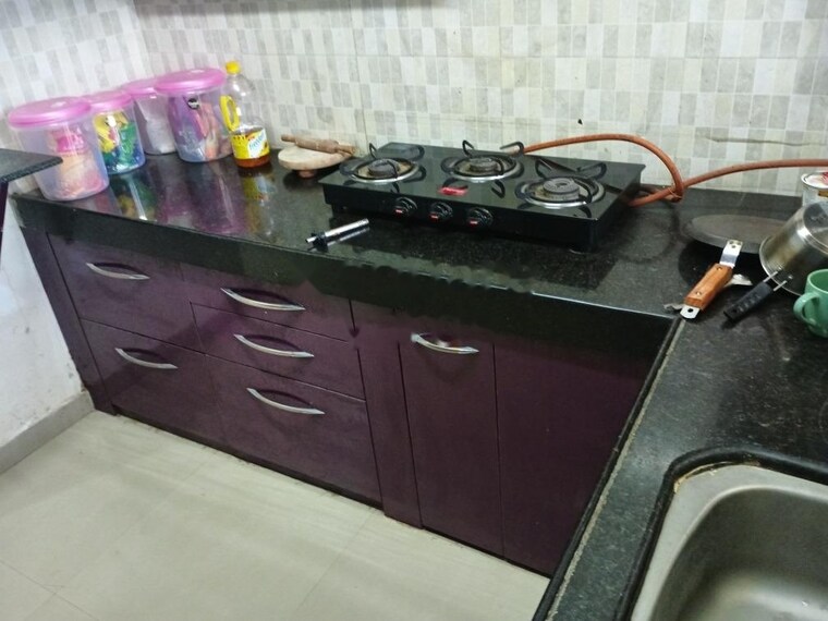 Kitchen, jps-hill-crest 2 Bedroom 900 Sq.Ft. Apartment In Banjara Hills Hyderabad 9558824
