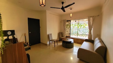 Living Room in 1 BHK Apartment at Dheeraj Solitaire, Malad West – for Rent