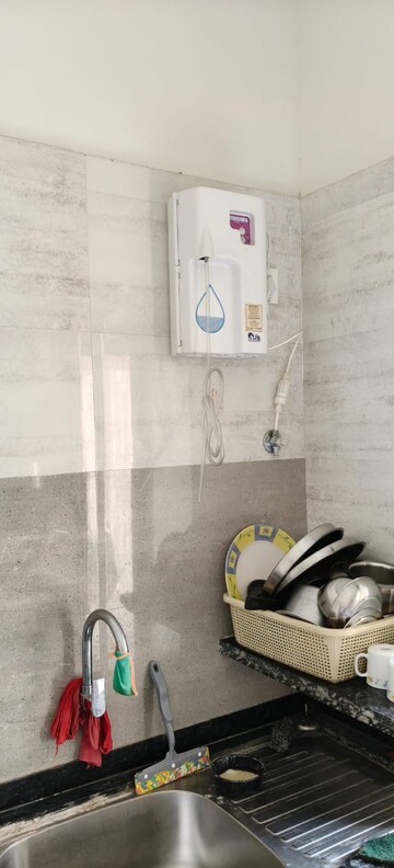 Bathroom in 2 BHK Apartment at Mutha Sai Nirvana, Shahad – for Rent