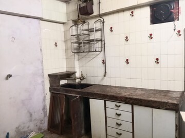 Kitchen in 1 RK Apartment at Jeevan Sahar CHS, Andheri East – for Rent
