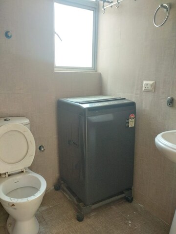 Bathroom in 1 BHK Apartment at Aditya Urban Homes, Shahpur Bamheta – for Rent