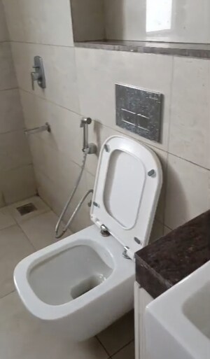 Bathroom in 3 BHK Apartment at Emaar Palm Heights, Sector 77 – for Rent