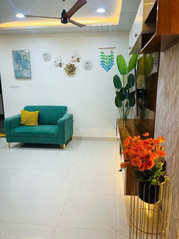 Living Room, greenmark-mayfair-apartments 2 Bedroom 1261 Sq.Ft. Apartment In Tellapur Hyderabad 9558975