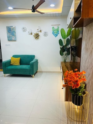 Living Room in 2 BHK Apartment at Greenmark Mayfair Apartments, Tellapur – for Rent