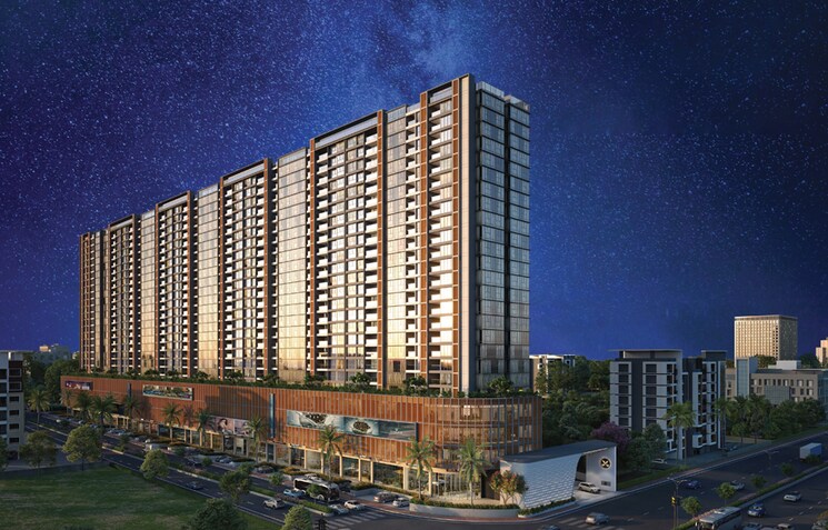 Exterior View, majestique-towers 3 Bedroom 1090 Sq.Ft. Apartment In Kharadi Pune 9558993