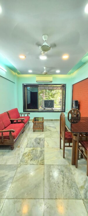 Living Room in 2 BHK Apartment at Exotica CHS, Ic Colony – for Rent