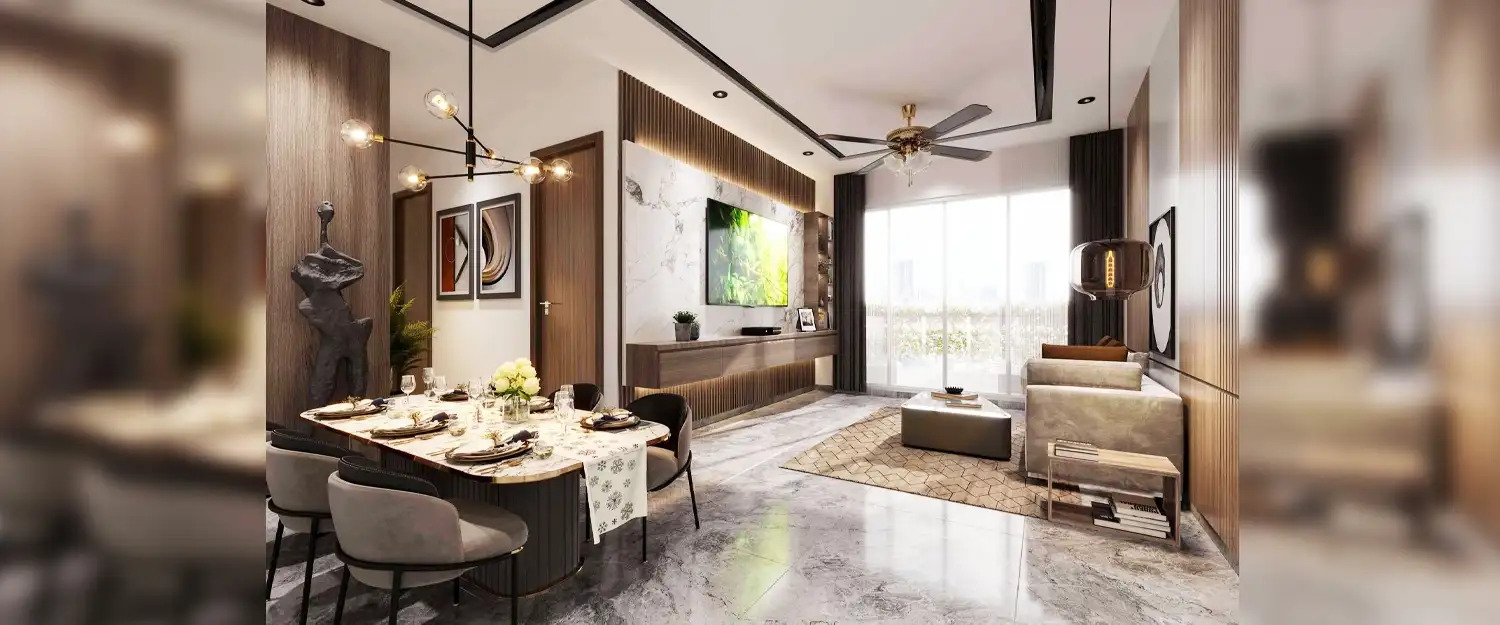 4 BHK + Servant Room 2361 Sq.Ft. Apartment in S D The Imperial Edge