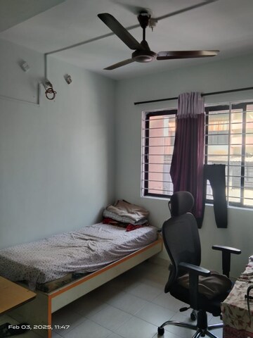 Bedroom in 2 BHK Apartment at The Construction Westend Village, Kothrud – for Rent