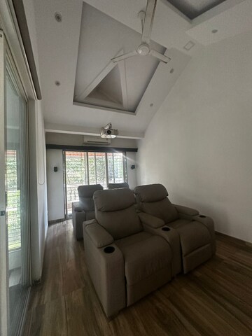 Living Room in 2 BHK Apartment at Puranik Rumah Bali, Ghodbunder Road – for Rent