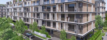 Balcony in 3.5 BHK Apartment at Signature Global City 93, Sector 93 – for Sale