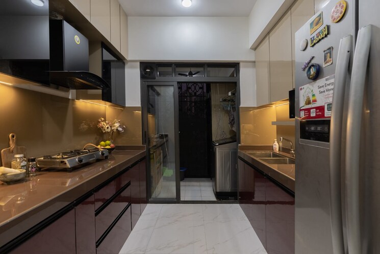 Kitchen, everest-countryside-jasmine 2 Bedroom 600 Sq.Ft. Apartment In Kasarvadavali Thane 9559072