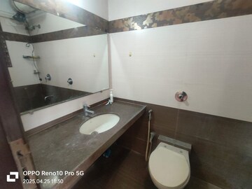 Bathroom in 3 BHK Apartment at Lake Primrose, Powai – for Rent