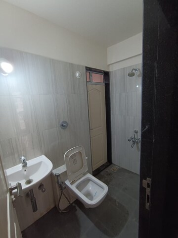 Bathroom in 1 BHK Apartment at Sapta Green Acres I, Ghodbunder Road – for Rent