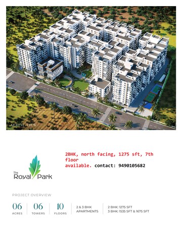 2 BHK Apartment – Exterior View View at Vajra The Royal Park, Bowrampet - for Sale