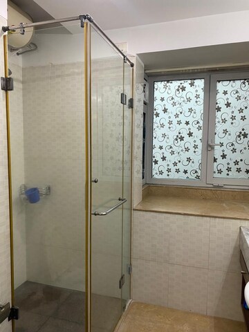 Bathroom in 2 BHK Apartment at DB Woods, Goregaon East – for Rent