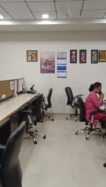 Team Area in  Office Space at Iscon Elegance, Prahlad Nagar – for Rent