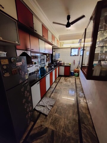 Kitchen in 1 BHK Builder Floor at Kashi Krupa CHS, Nalasopara West – for Sale