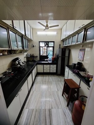 Kitchen in 1 BHK Builder Floor at Kashi Krupa CHS, Nalasopara West – for Sale