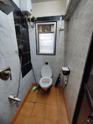 Bathroom in 1 BHK Builder Floor at Saraswati Dham CHS, Nalasopara West – for Sale