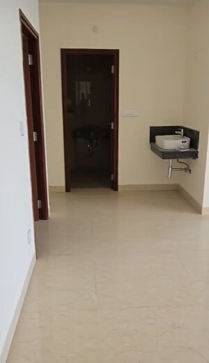 Living Room in 3 BHK Apartment at Aurobindo The Regent, Kondapur – for Sale