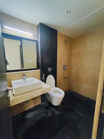 Bathroom in 1 BHK Apartment at Sonal Laxmi CHS, Ghodbunder Road – for Rent