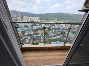 Balcony in 3.5 BHK Apartment at Ashar Edge, Pokhran Road No Two – for Sale