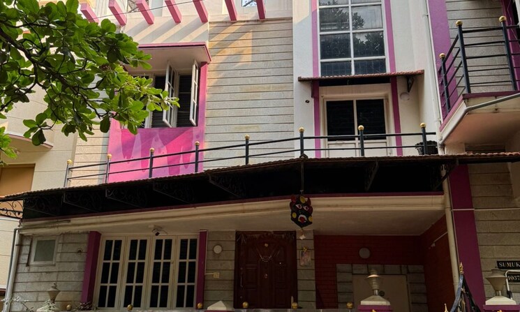 Exterior View, sahakara nagar 4 Bedroom 2788 Sq.Ft. Independent House In Sahakara Nagar Bangalore 9559326