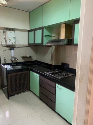 Kitchen in 3 BHK Apartment at Raheja Sherwood, Goregaon East – for Rent