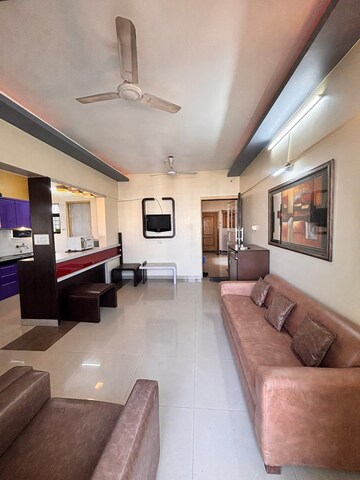 Living Room in 2 BHK Apartment at Magarpatta City Iris, Hadapsar – for Rent